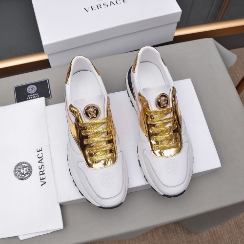 Replica Versace Casual Shoes For Men #1027998 $76.00 USD for Wholesale