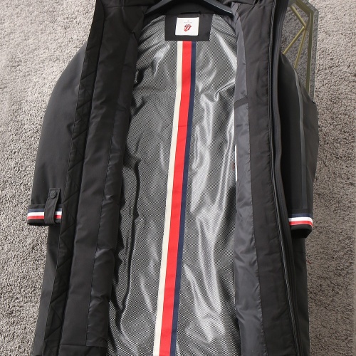 Replica Moncler Down Feather Coat Long Sleeved For Men #1028015 $155.00 USD for Wholesale