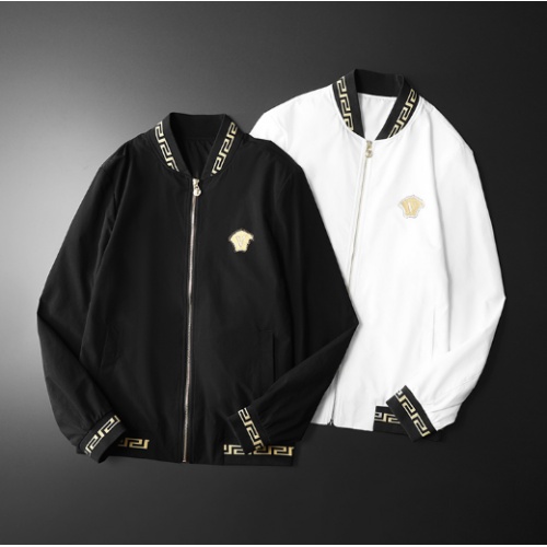 Replica Versace Jackets Long Sleeved For Men #1028104 $60.00 USD for Wholesale