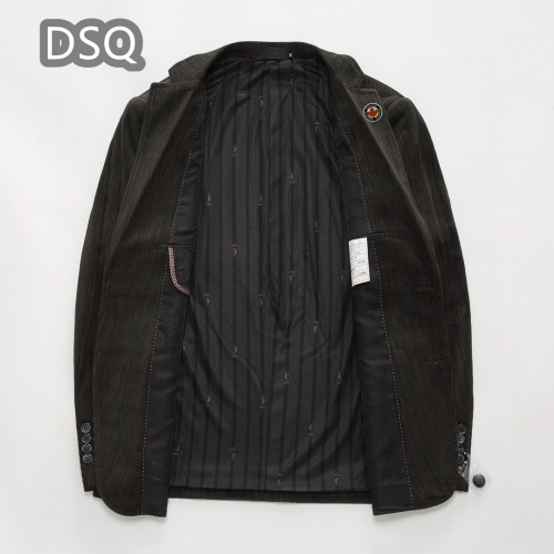 Replica Dsquared Jackets Long Sleeved For Men #1028376 $68.00 USD for Wholesale