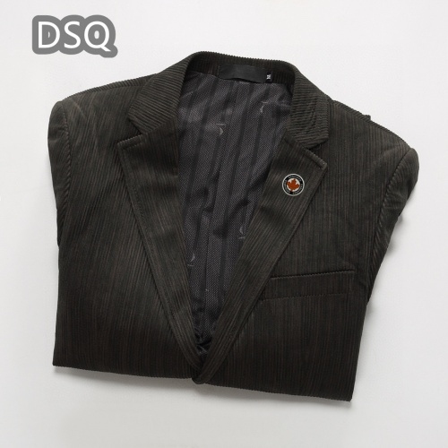 Replica Dsquared Jackets Long Sleeved For Men #1028376 $68.00 USD for Wholesale