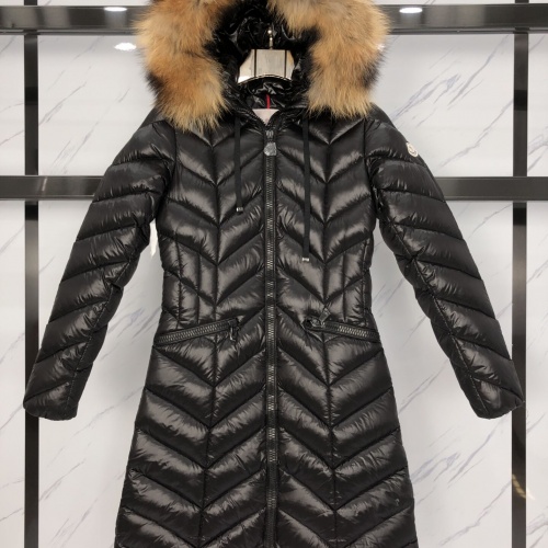 Replica Moncler Down Feather Coat Long Sleeved For Women #1028390, $247.93 USD, [ITEM#1028390], Replica Moncler Down Feather Coat outlet from China