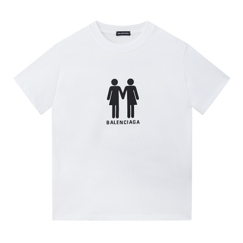 Replica Balenciaga T-Shirts Short Sleeved For Unisex #1028391, $34.00 USD, [ITEM#1028391], Replica Balenciaga T-Shirts outlet from China