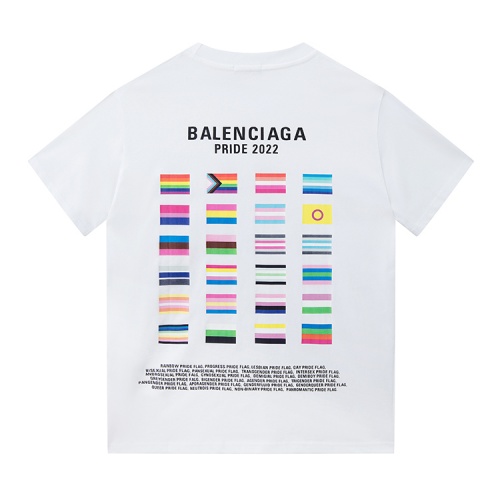 Replica Balenciaga T-Shirts Short Sleeved For Unisex #1028391 $34.00 USD for Wholesale