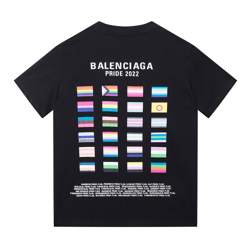 Replica Balenciaga T-Shirts Short Sleeved For Unisex #1028393 $34.00 USD for Wholesale