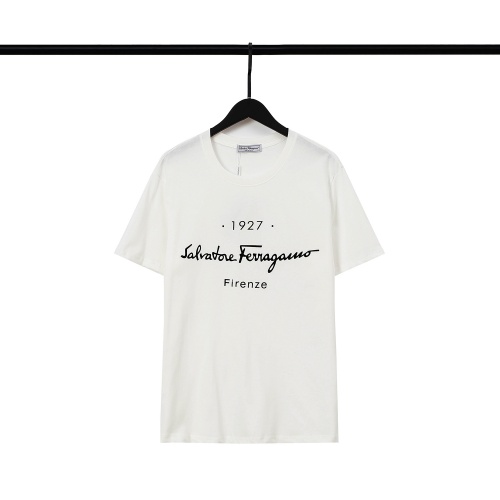 Replica Salvatore Ferragamo T-Shirts Short Sleeved For Unisex #1028405, $32.00 USD, [ITEM#1028405], Replica Salvatore Ferragamo T-Shirts outlet from China