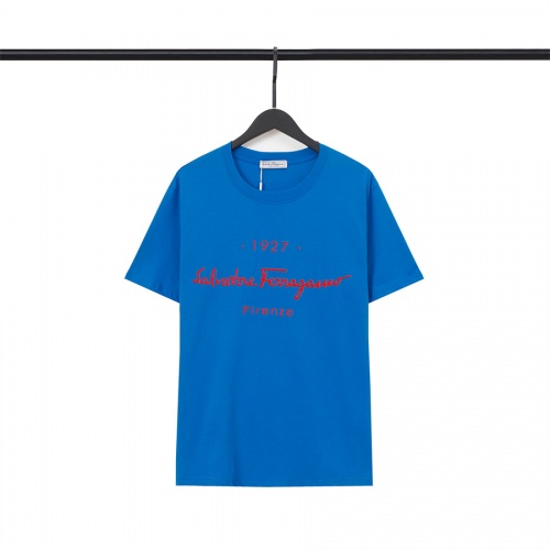 Replica Salvatore Ferragamo T-Shirts Short Sleeved For Unisex #1028408, $32.00 USD, [ITEM#1028408], Replica Salvatore Ferragamo T-Shirts outlet from China
