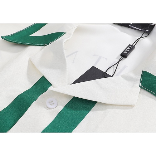 Replica Zara Shirts Short Sleeved For Men #1028440 $36.00 USD for Wholesale
