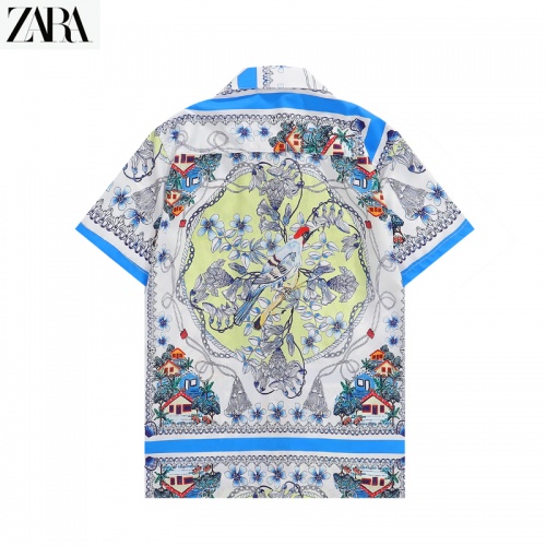 Replica Zara Shirts Short Sleeved For Men #1028443 $36.00 USD for Wholesale