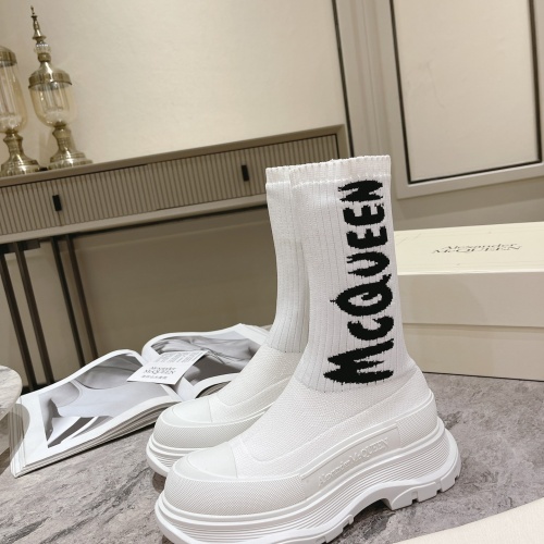 Replica Alexander McQueen Boots For Women #1028654, $112.00 USD, [ITEM#1028654], Replica Alexander McQueen Boots outlet from China
