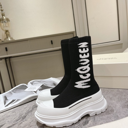 Replica Alexander McQueen Boots For Women #1028658, $112.00 USD, [ITEM#1028658], Replica Alexander McQueen Boots outlet from China