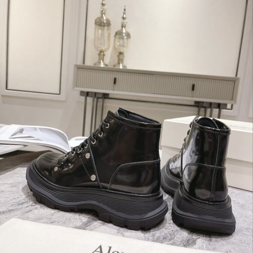 Replica Alexander McQueen Boots For Women #1028690 $105.00 USD for Wholesale