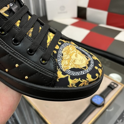 Replica Versace High Tops Shoes For Men #1028726 $76.00 USD for Wholesale