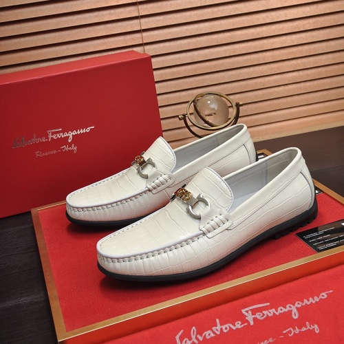 Replica Salvatore Ferragamo Leather Shoes For Men #1028777, $85.00 USD, [ITEM#1028777], Replica Salvatore Ferragamo Leather Shoes outlet from China