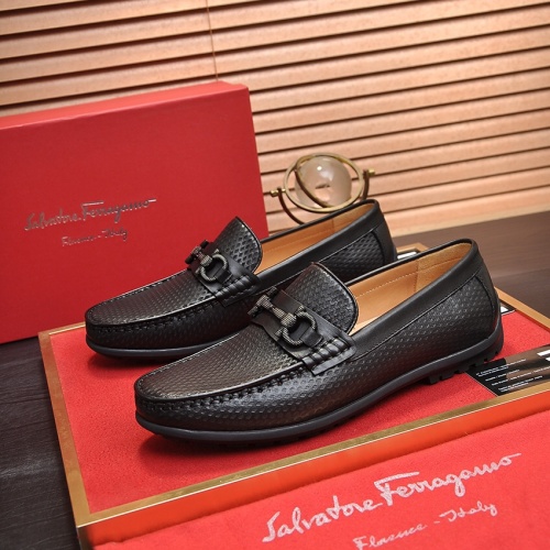 Replica Salvatore Ferragamo Leather Shoes For Men #1028781, $85.00 USD, [ITEM#1028781], Replica Salvatore Ferragamo Leather Shoes outlet from China