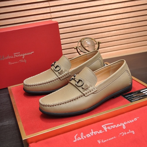 Replica Salvatore Ferragamo Leather Shoes For Men #1028782, $85.00 USD, [ITEM#1028782], Replica Salvatore Ferragamo Leather Shoes outlet from China
