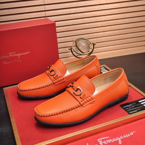 Replica Salvatore Ferragamo Leather Shoes For Men #1028783, $85.00 USD, [ITEM#1028783], Replica Salvatore Ferragamo Leather Shoes outlet from China