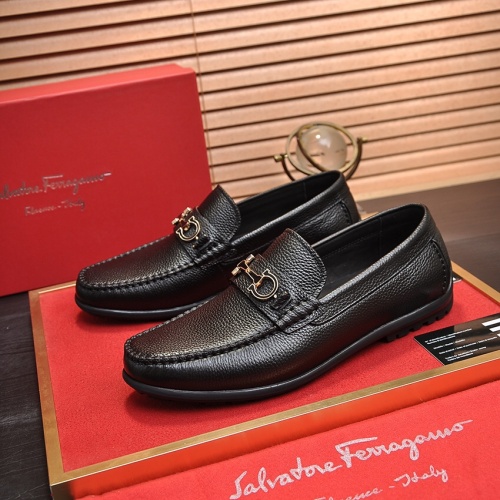 Replica Salvatore Ferragamo Leather Shoes For Men #1028784, $85.00 USD, [ITEM#1028784], Replica Salvatore Ferragamo Leather Shoes outlet from China