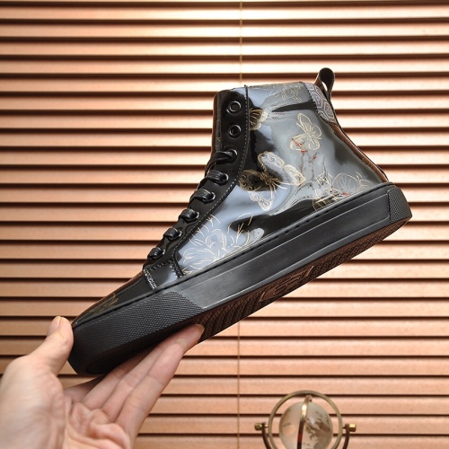 Replica Philipp Plein PP High Tops Shoes For Men #1028797 $88.00 USD for Wholesale