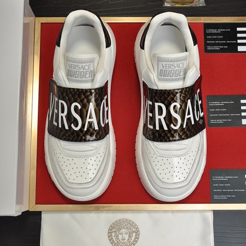 Replica Versace Casual Shoes For Men #1028805 $85.00 USD for Wholesale