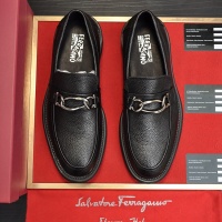 $112.00 USD Salvatore Ferragamo Leather Shoes For Men #1023155