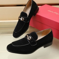 $125.00 USD Salvatore Ferragamo Leather Shoes For Men #1026020