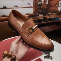 $80.00 USD Salvatore Ferragamo Leather Shoes For Men #1026032