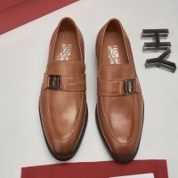 $80.00 USD Salvatore Ferragamo Leather Shoes For Men #1026034