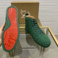 $105.00 USD Christian Louboutin High Top Shoes For Women #1027684