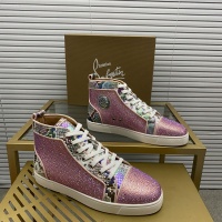 $108.00 USD Christian Louboutin High Top Shoes For Men #1027686