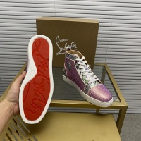 $108.00 USD Christian Louboutin High Top Shoes For Men #1027686