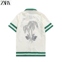 $36.00 USD Zara Shirts Short Sleeved For Men #1028440