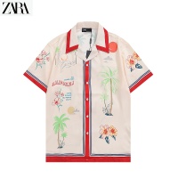 $36.00 USD Zara Shirts Short Sleeved For Men #1028442