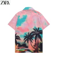 $36.00 USD Zara Shirts Short Sleeved For Men #1028444