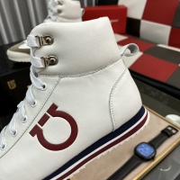 $88.00 USD Salvatore Ferragamo High Tops Shoes For Men #1028721