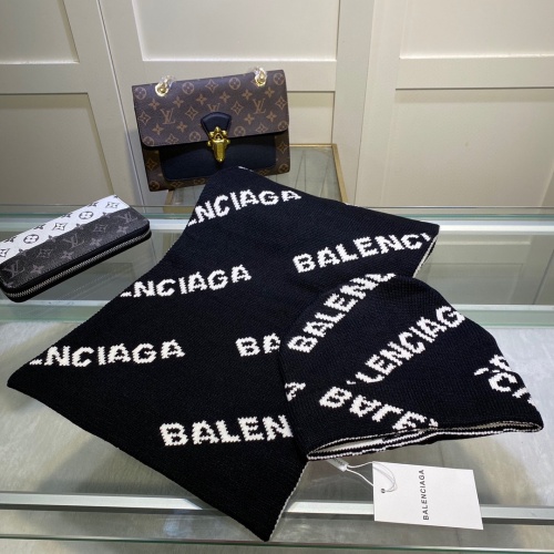 Replica Balenciaga Wool Hats & Scarf Set #1029172 $52.00 USD for Wholesale