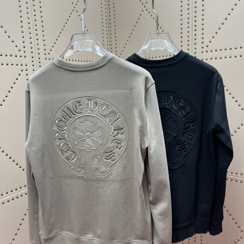 Replica Chrome Hearts Hoodies Long Sleeved For Men #1029958 $56.00 USD for Wholesale