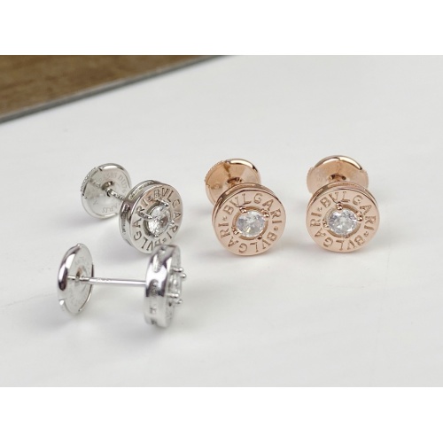 Replica Bvlgari Earrings For Women #1030148 $32.00 USD for Wholesale
