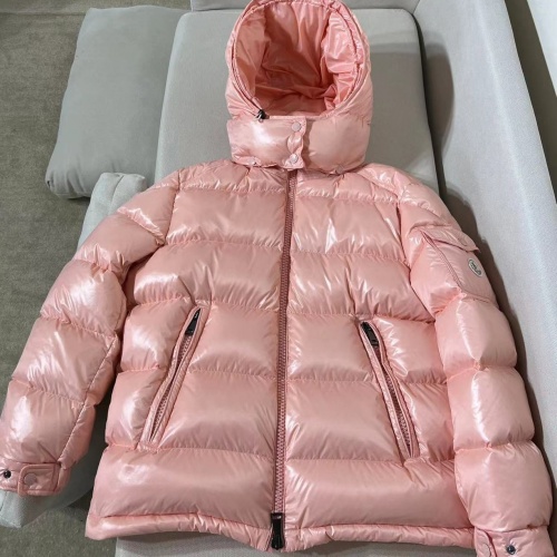 Replica Moncler Down Feather Coat Long Sleeved For Women #1030347, $175.00 USD, [ITEM#1030347], Replica Moncler Down Feather Coat outlet from China