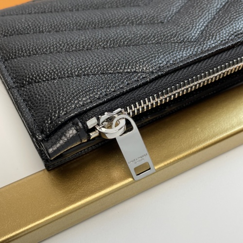 Replica Yves Saint Laurent AAA Quality Wallets For Women #1030906 $88.00 USD for Wholesale