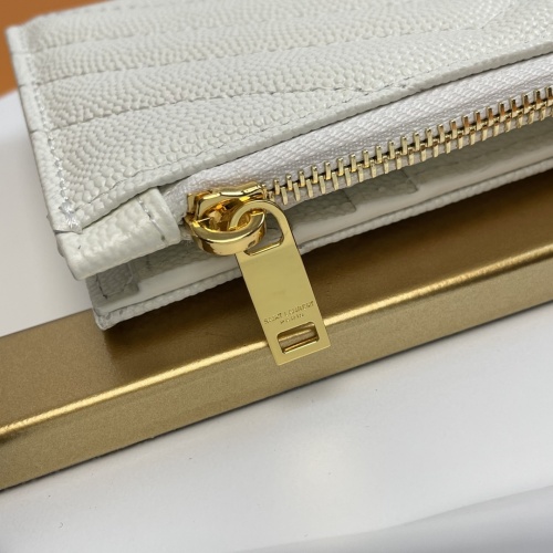 Replica Yves Saint Laurent AAA Quality Wallets For Women #1030908 $88.00 USD for Wholesale