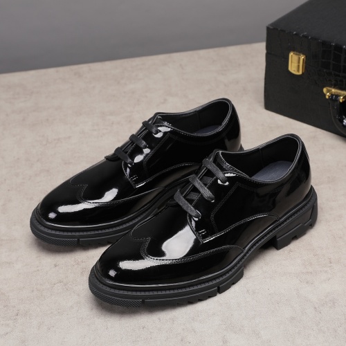 Replica Versace Leather Shoes For Men #1031222, $80.00 USD, [ITEM#1031222], Replica Versace Leather Shoes outlet from China
