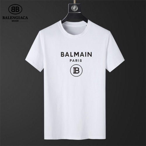 Replica Balmain T-Shirts Short Sleeved For Men #1031304, $25.00 USD, [ITEM#1031304], Replica Balmain T-Shirts outlet from China
