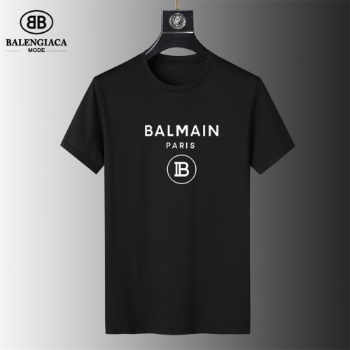 Replica Balmain T-Shirts Short Sleeved For Men #1031305, $25.00 USD, [ITEM#1031305], Replica Balmain T-Shirts outlet from China