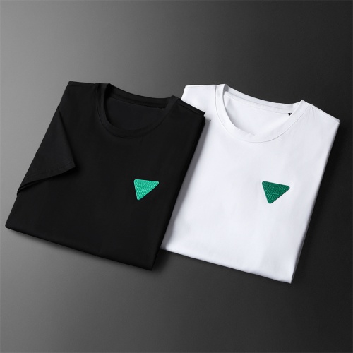 Replica Bottega Veneta BV T-Shirts Short Sleeved For Men #1031341 $25.00 USD for Wholesale
