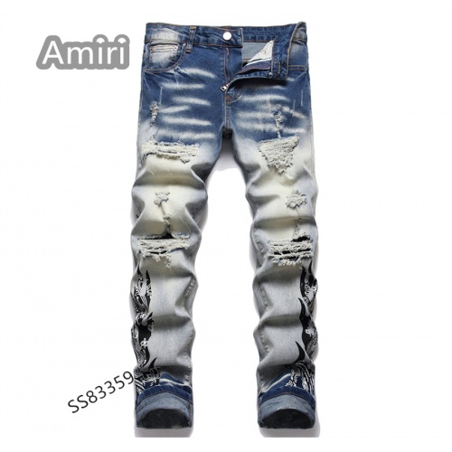 Replica Amiri Jeans For Men #1031566, $48.00 USD, [ITEM#1031566], Replica Amiri Jeans outlet from China