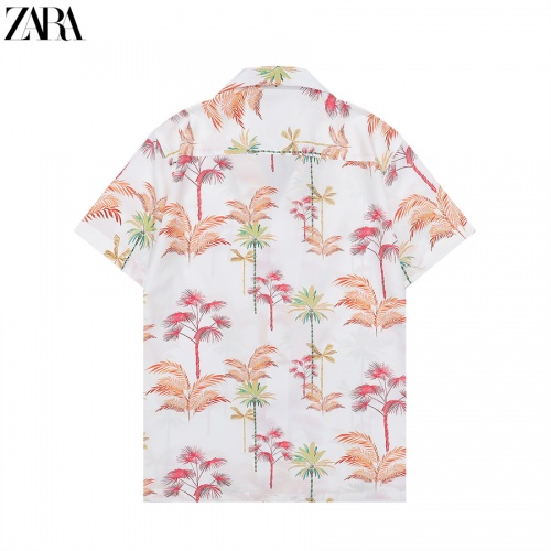 Replica Zara Shirts Short Sleeved For Men #1031627 $36.00 USD for Wholesale