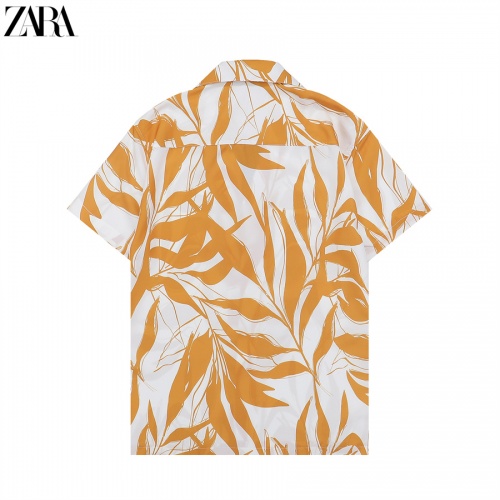 Replica Zara Shirts Short Sleeved For Men #1031628 $36.00 USD for Wholesale