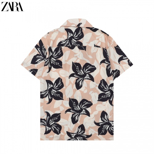 Replica Zara Shirts Short Sleeved For Men #1031629 $36.00 USD for Wholesale