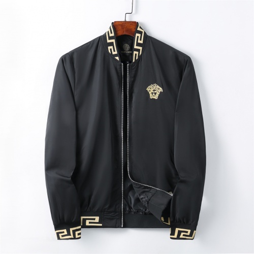 Replica Versace Jackets Long Sleeved For Men #1031670, $42.00 USD, [ITEM#1031670], Replica Versace Jackets outlet from China